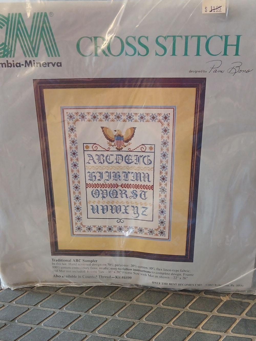 Cross Stitch Alphabet Sampler